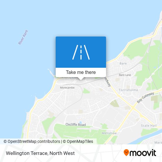 Wellington Terrace map