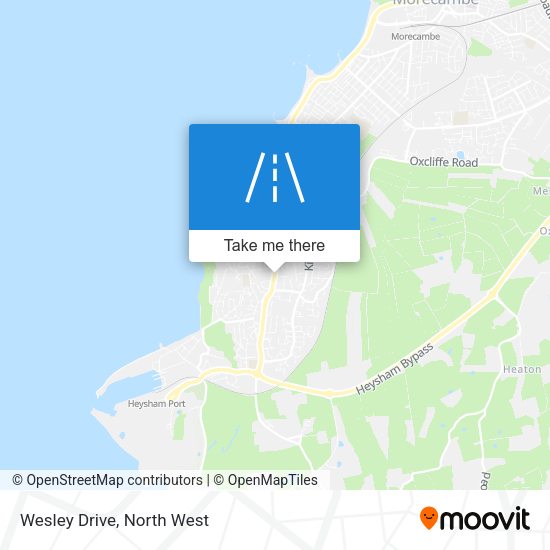 Wesley Drive map