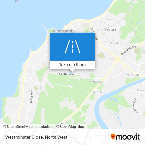 Westminster Close map