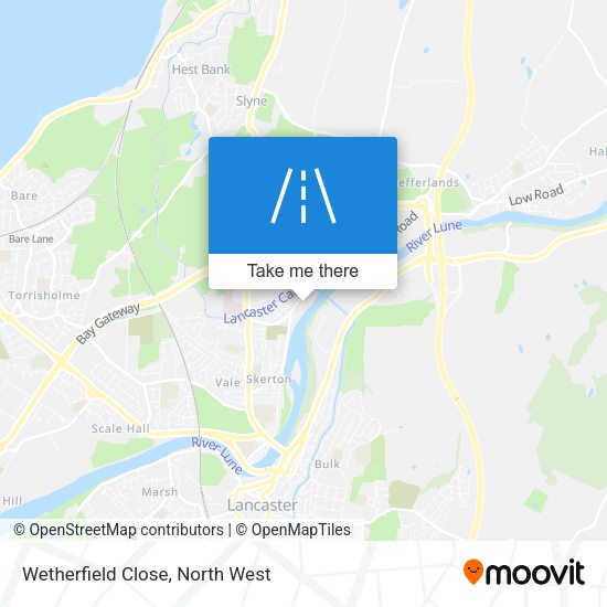 Wetherfield Close map