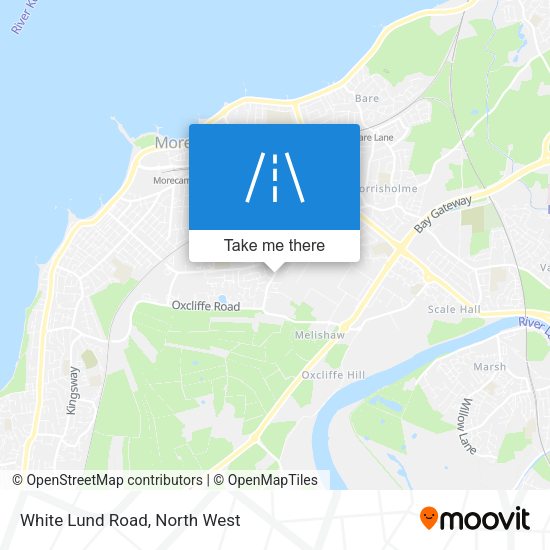 White Lund Road map