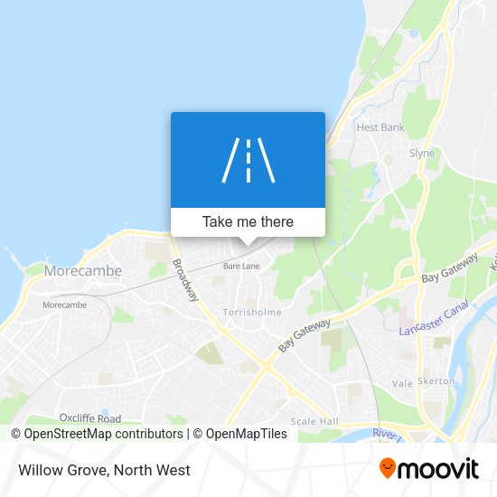 Willow Grove map