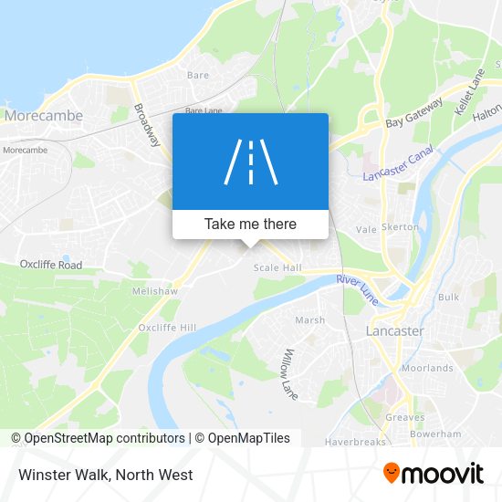 Winster Walk map