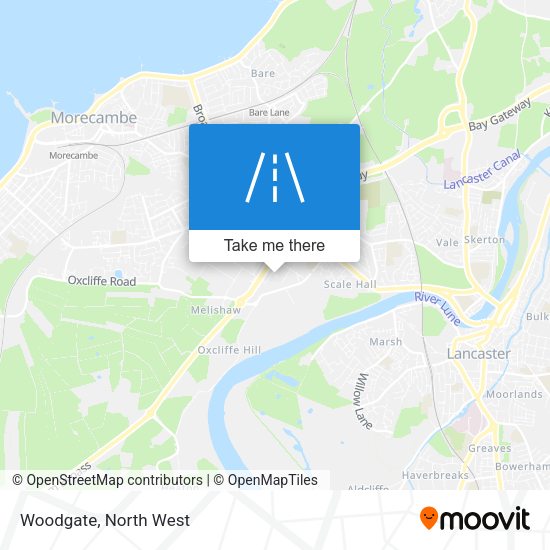 Woodgate map