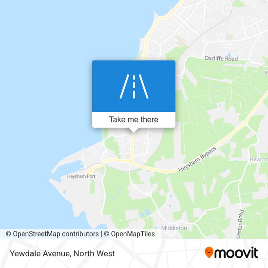 Yewdale Avenue map