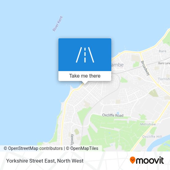 Yorkshire Street East map