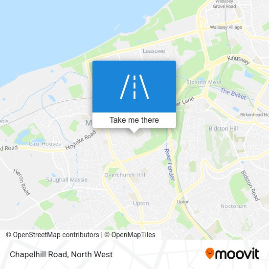 Chapelhill Road map