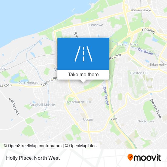Holly Place map