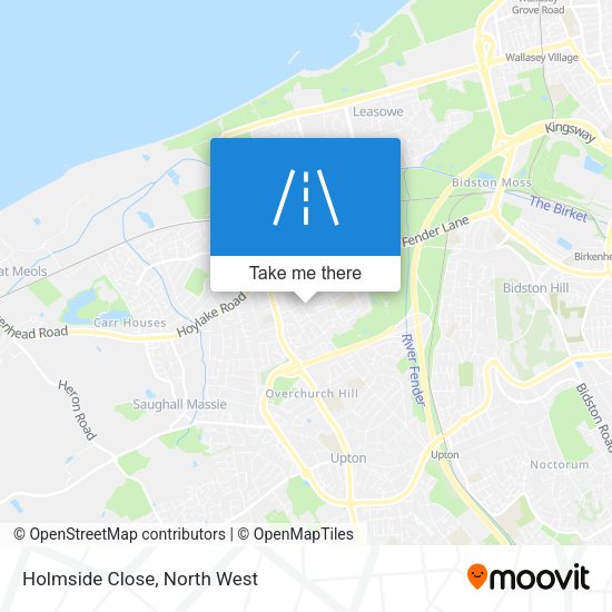 Holmside Close map