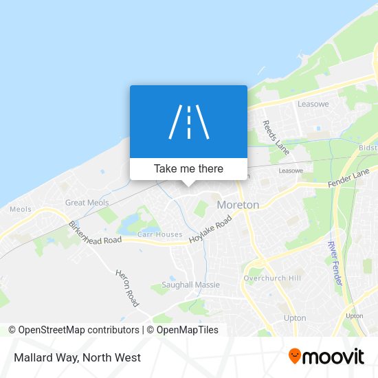 Mallard Way map