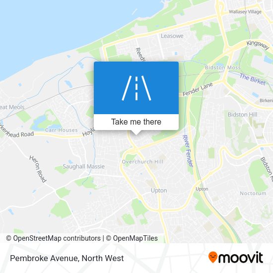 Pembroke Avenue map