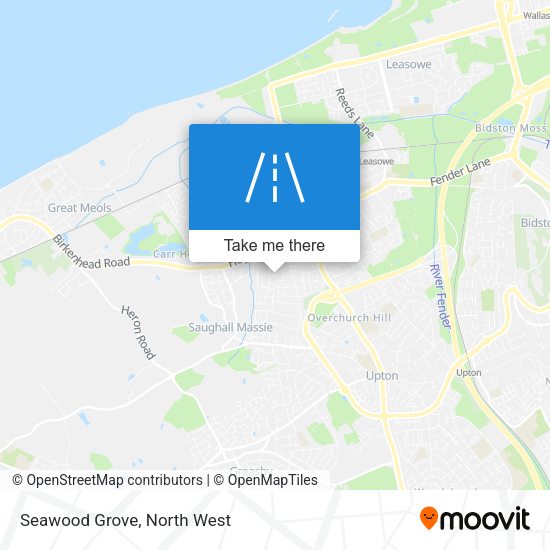 Seawood Grove map