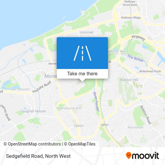 Sedgefield Road map