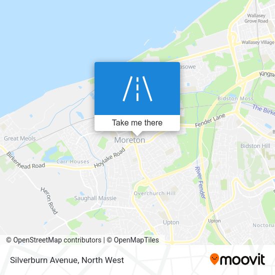 Silverburn Avenue map