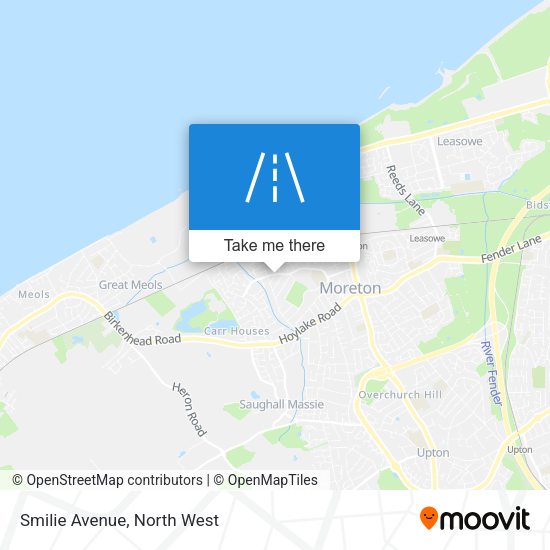 Smilie Avenue map