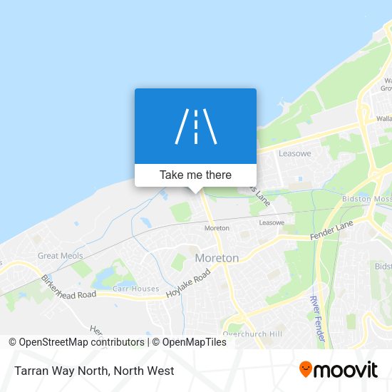 Tarran Way North map