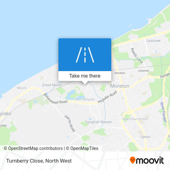Turnberry Close map