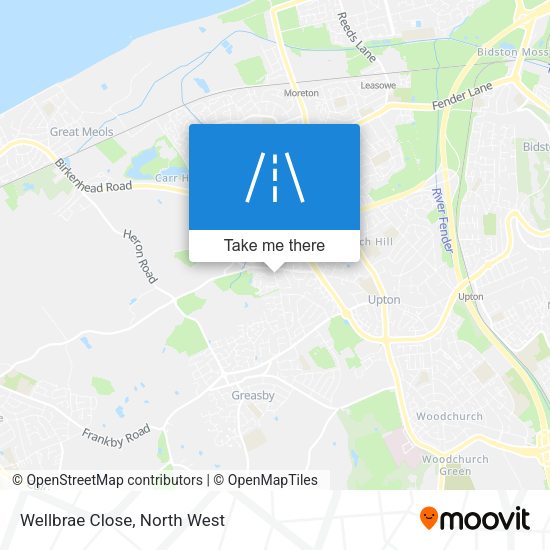 Wellbrae Close map