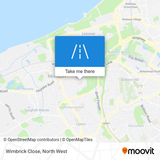 Wimbrick Close map