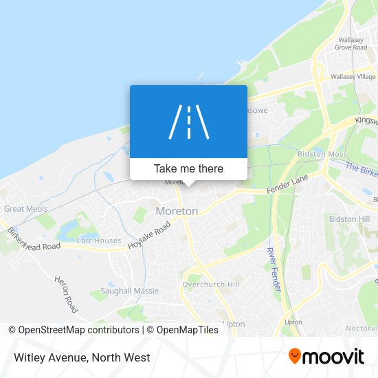 Witley Avenue map