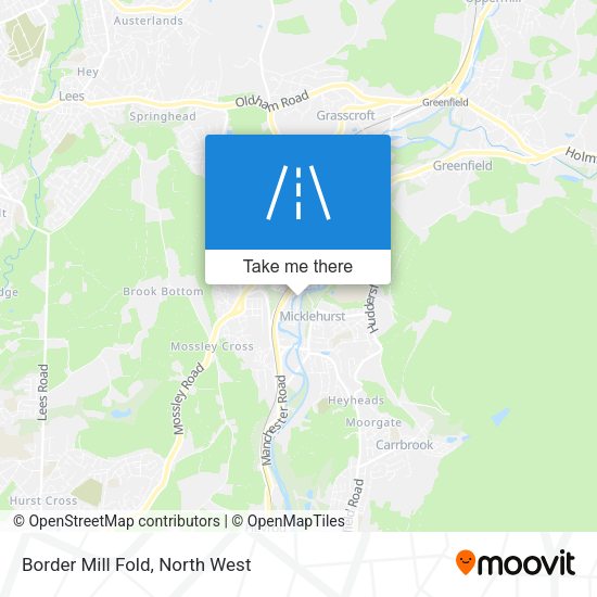 Border Mill Fold map