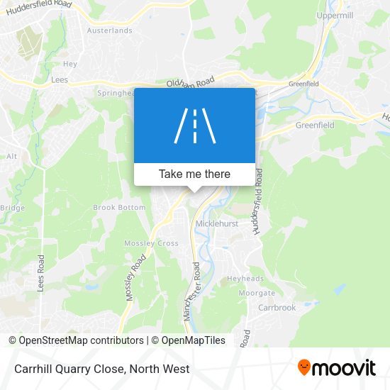 Carrhill Quarry Close map