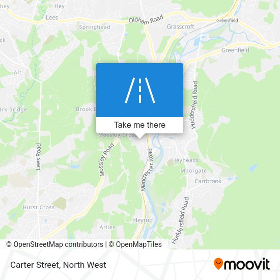 Carter Street map