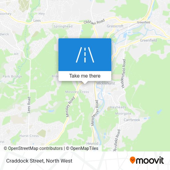 Craddock Street map