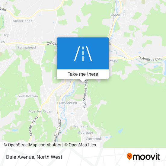 Dale Avenue map