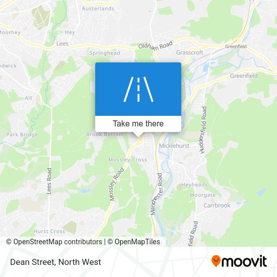 Dean Street map