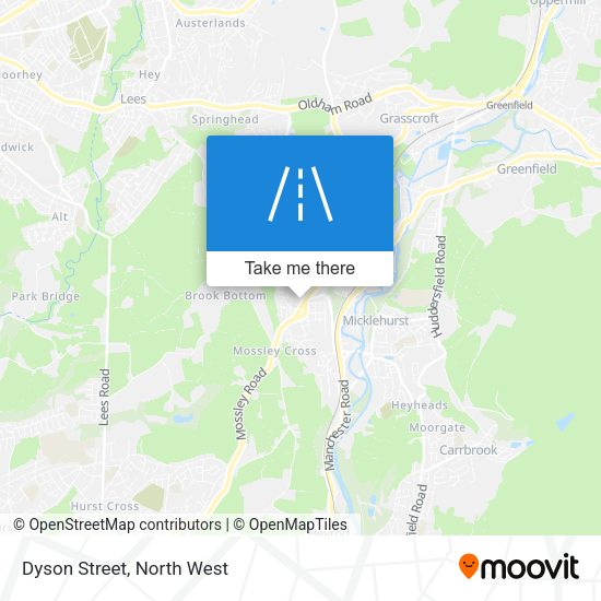 Dyson Street map