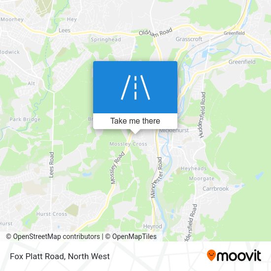 Fox Platt Road map