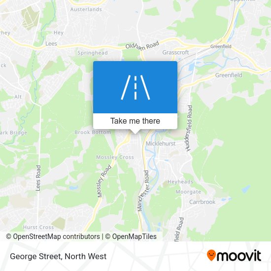 George Street map