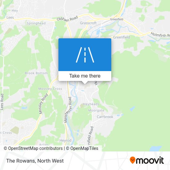 The Rowans map