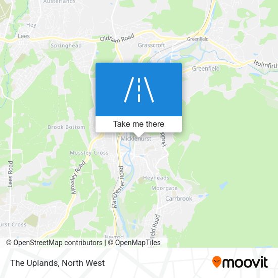 The Uplands map