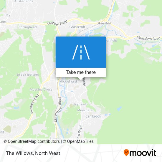The Willows map