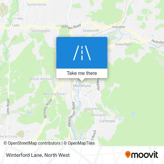 Winterford Lane map