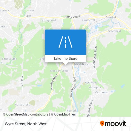 Wyre Street map