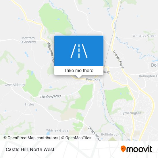 Castle Hill map