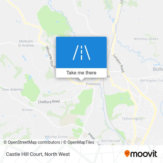 Castle Hill Court map