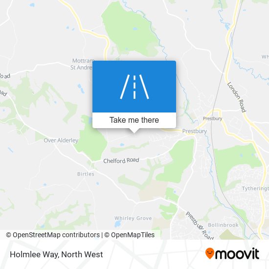 Holmlee Way map