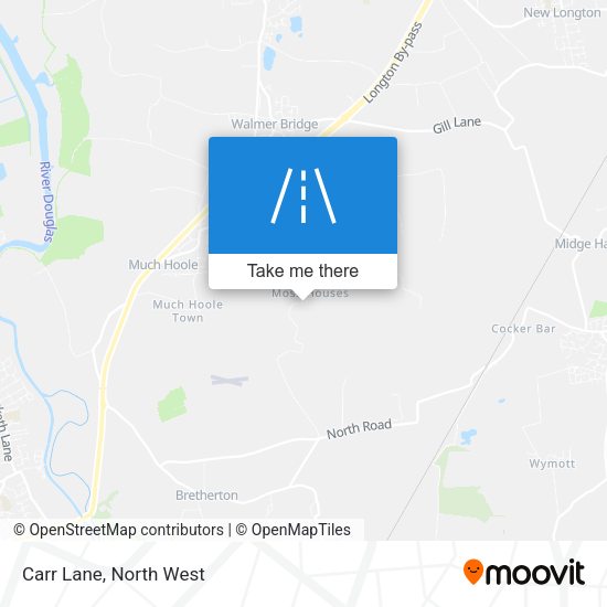 Carr Lane map