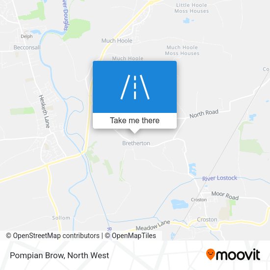 Pompian Brow map