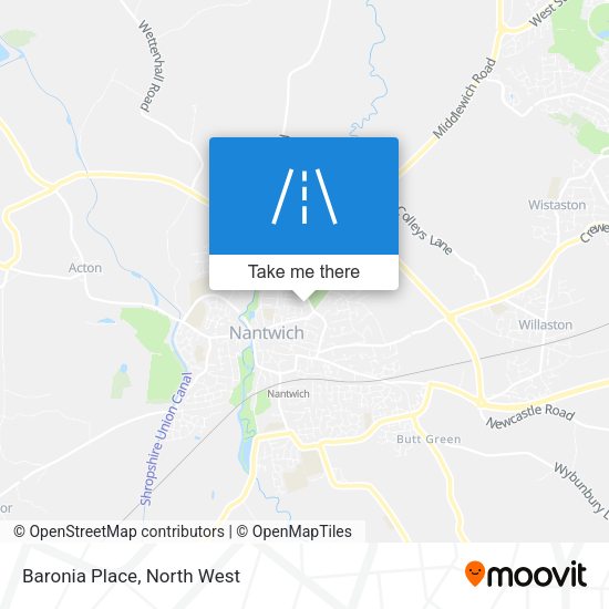 Baronia Place map
