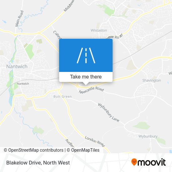 Blakelow Drive map