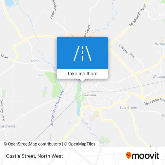 Castle Street map