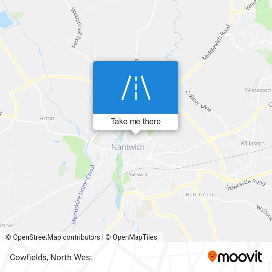 Cowfields map