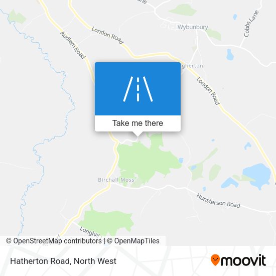 Hatherton Road map