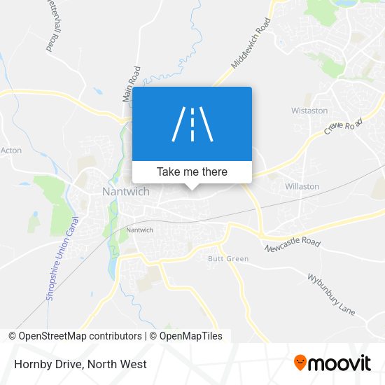 Hornby Drive map