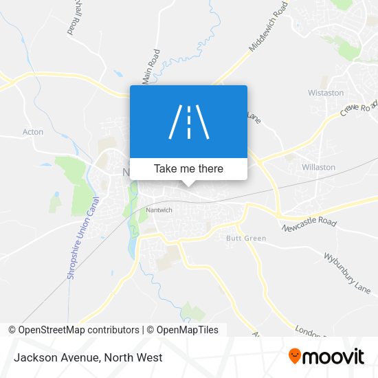 Jackson Avenue map